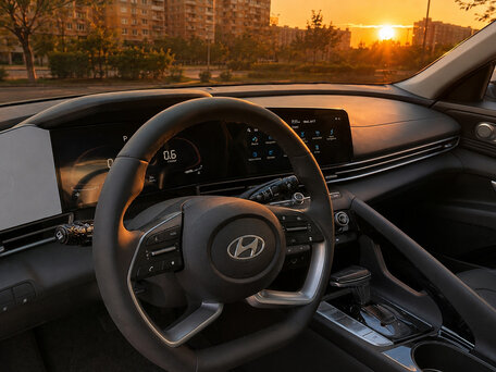 2024 Hyundai Elantra VII (CN7) Рестайлинг, белый, 1875000 рублей, вид 5