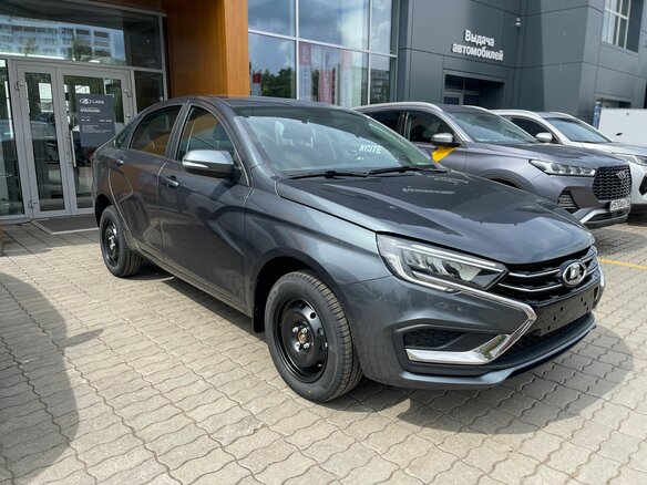 2026 Lada (ВАЗ) Vesta I Рестайлинг (NG), серый - вид 2