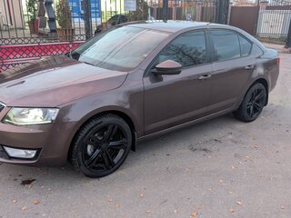 2014 Skoda Octavia III (A7), коричневый, 998000 рублей, вид 2