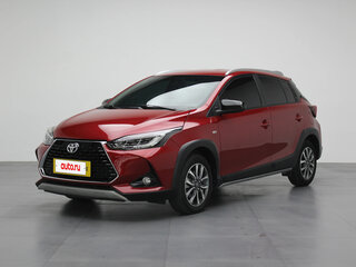 2022 Toyota Yaris L X XP150 Рестайлинг, красный, 1117009 рублей, вид 1