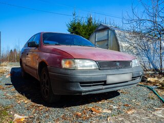 1994 Toyota Carina E, пурпурный, 100000 рублей, вид 2