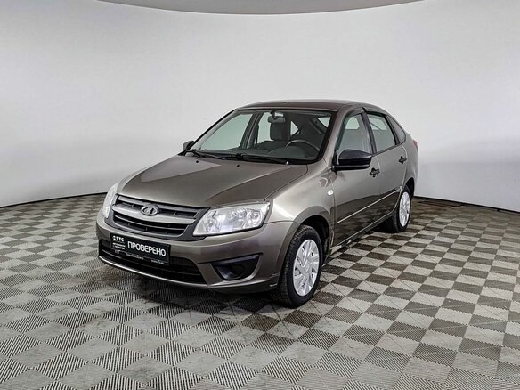 2018 Lada (ВАЗ) Granta I Рестайлинг, коричневый, 459000 рублей