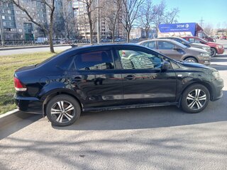 2019 Volkswagen Polo V Рестайлинг, чёрный, 490000 рублей, вид 3