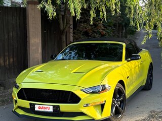 2021 Ford Mustang VI Рестайлинг, жёлтый, 2900000 рублей, вид 1