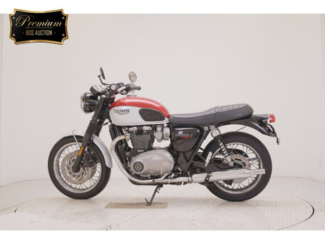 2020 Triumph Bonneville T120, белый, 900000 рублей, вид 3