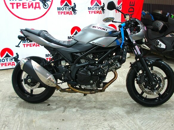 2018 Suzuki SV 650, серебристый, 540000 рублей - вид 1