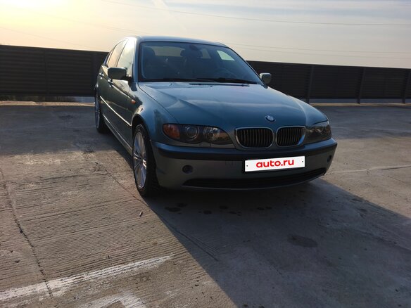 2004 BMW 3 серии 320i IV (E46) Рестайлинг, зелёный, 1000000 рублей - вид 3