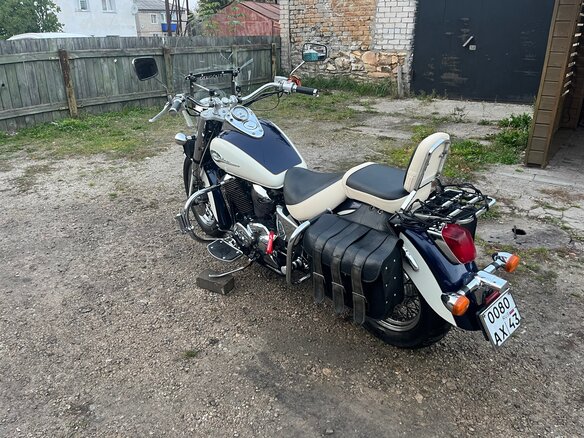 1999 Honda Shadow 400, бежевый, 325000 рублей - вид 17