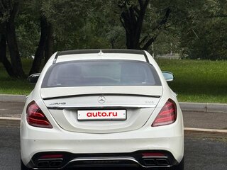 2014 Mercedes-Benz S-Класс AMG 63 AMG Long III (W222, C217), белый, 3100000 рублей, вид 2