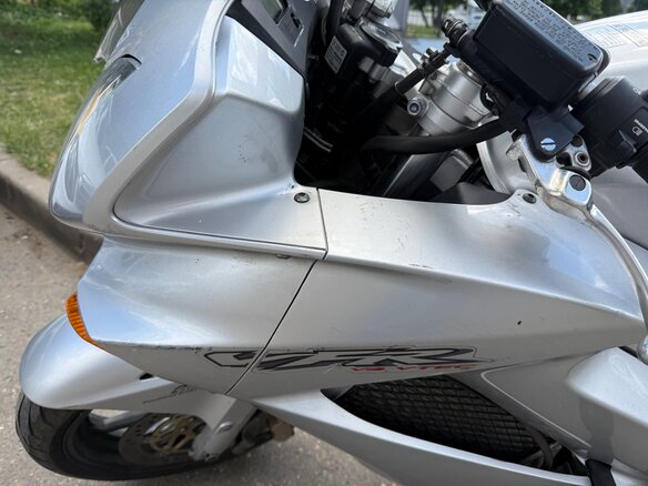 2002 Honda VFR 800, серебристый, 470000 рублей - вид 4