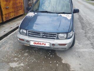 1992 Mitsubishi Chariot II, синий, 90000 рублей, вид 1