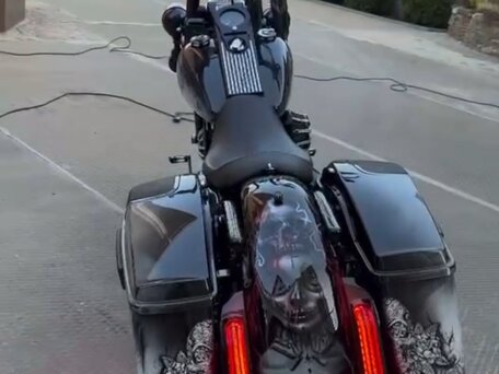 2004 Harley-Davidson Road King, чёрный, 1750000 рублей, вид 1