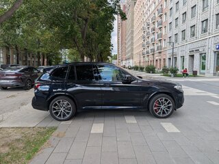 2024 BMW X3 30i xDrive III (G01) Рестайлинг, чёрный, 6000000 рублей, вид 2