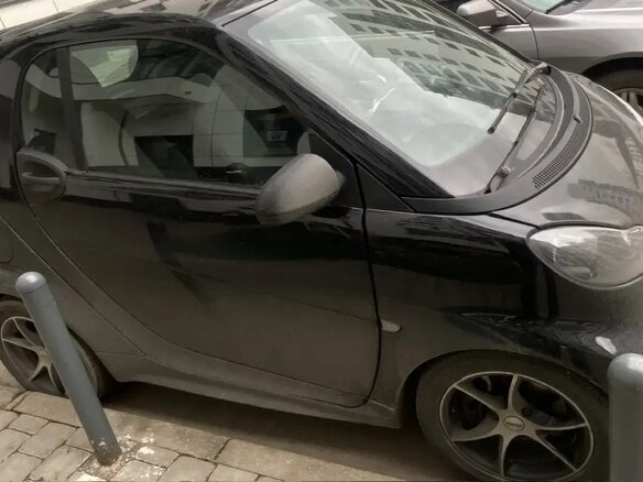 2008 Smart Fortwo II, чёрный, 630000 рублей - вид 3