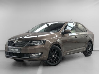 2018 Skoda Rapid I Рестайлинг, коричневый, 1555000 рублей, вид 1