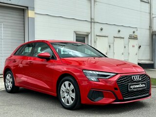 2021 Audi A3 Sportback 35 TFSI IV (8Y), красный, 1930000 рублей, вид 3