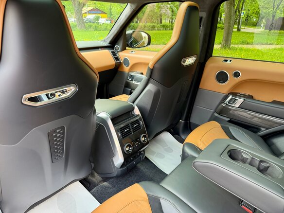 2019 Land Rover Range Rover Sport SVR II Рестайлинг, оранжевый - вид 16