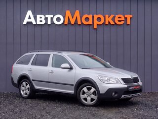 2012 Skoda Octavia Scout II (A5) Рестайлинг, серебристый, 959000 рублей, вид 1
