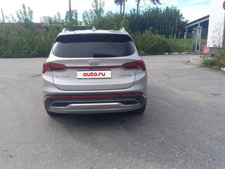 2021 Hyundai Santa Fe IV Рестайлинг, серый, 2740000 рублей, вид 4