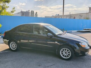 2008 Kia Cerato I Рестайлинг, чёрный, 490000 рублей, вид 3