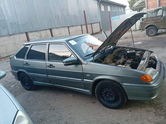 2005 Lada (ВАЗ) 2114, серый - вид 2