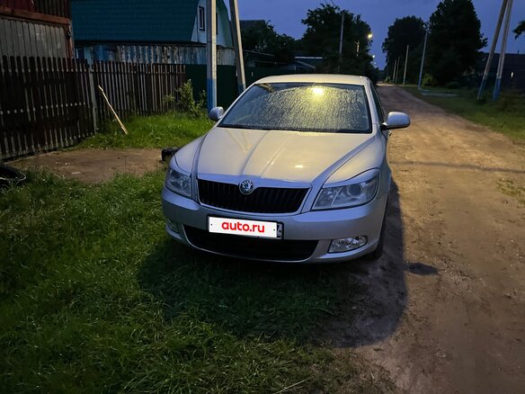 2012 Skoda Octavia II (A5) Рестайлинг, серебристый, 619000 рублей - вид 1