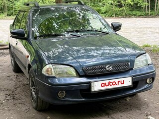 2001 Suzuki Swift II Рестайлинг, синий, 234000 рублей, вид 4