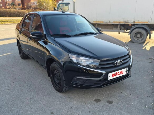 2024 Lada (ВАЗ) Granta Euro-2 I Рестайлинг, чёрный, 850000 рублей - вид 2