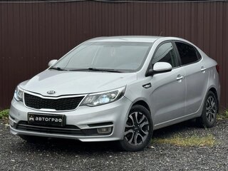 2016 Kia Rio III Рестайлинг, серебристый, 938982 рублей, вид 1