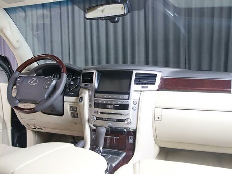 2012 Lexus LX 570 III Рестайлинг, чёрный, 3199000 рублей, вид 5