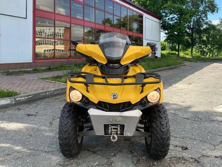 2019 BRP Can-Am Outlander 450, жёлтый, 543100 рублей, вид 2