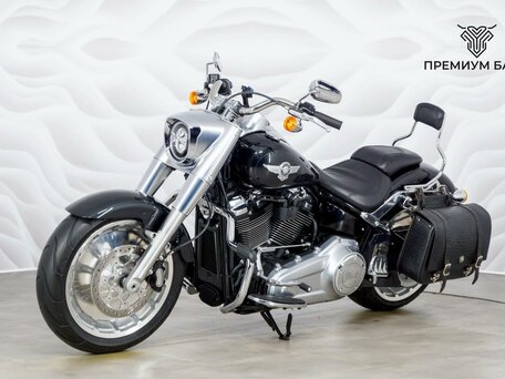 2017 Harley-Davidson Fat Boy, чёрный, 1949000 рублей, вид 3