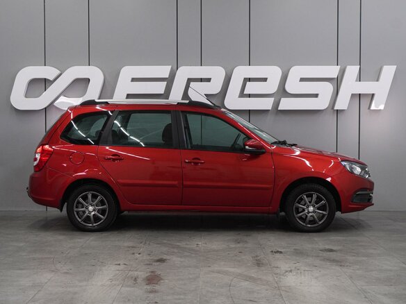 2021 Lada (ВАЗ) Granta I Рестайлинг, красный, 849000 рублей - вид 4