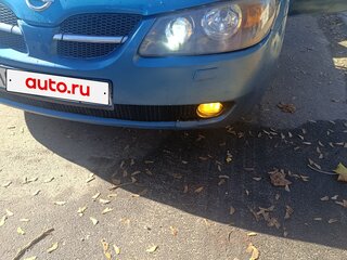 2003 Nissan Almera II (N16) Рестайлинг, синий, 300000 рублей, вид 3