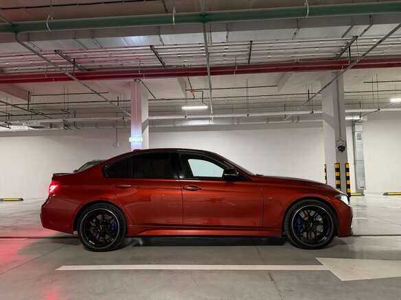2017 BMW 3 серии 320i xDrive VI (F3x) Рестайлинг, оранжевый, 2650000 рублей - вид 7