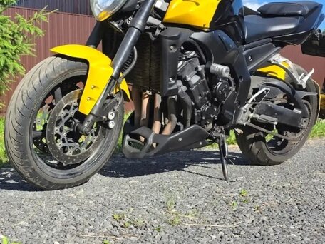 2009 Yamaha FZ1, жёлтый, 550000 рублей, вид 2
