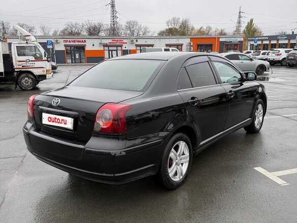 2004 Toyota Avensis II, чёрный, 530000 рублей - вид 3