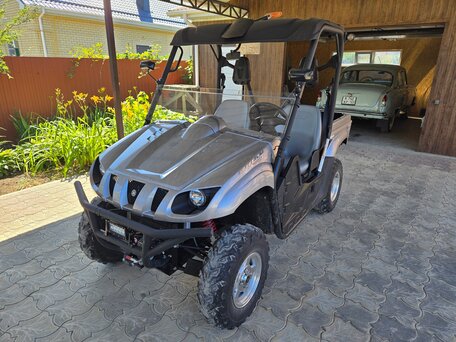2009 Yamaha Rhino, серебристый, 800000 рублей, вид 1