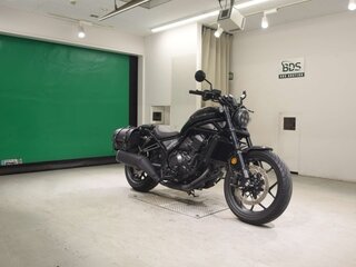2022 Honda CMX 1100 Rebel, чёрный, 764000 рублей, вид 3
