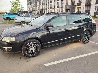 2009 Volkswagen Passat B6, чёрный, 820000 рублей, вид 5