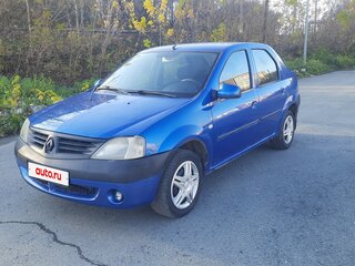 2005 Renault Logan I, синий, 169000 рублей, вид 1