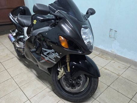 2004 Suzuki GSX 1300 R Hayabusa, чёрный, 480000 рублей, вид 2