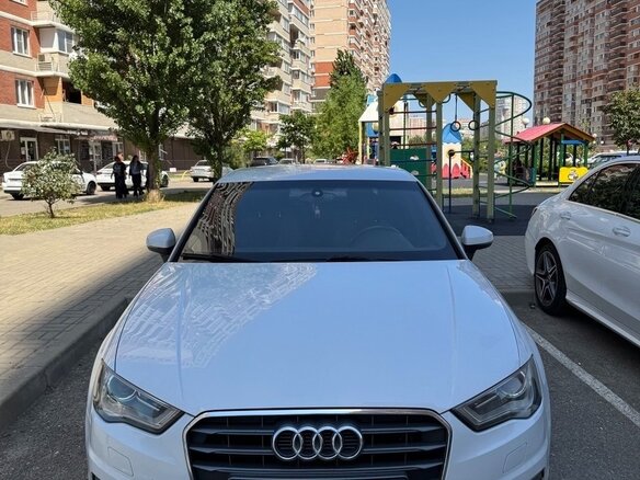 2014 Audi A3 III (8V), белый, 1700000 рублей - вид 1