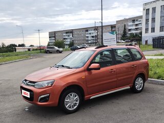 2014 Lada (ВАЗ) Kalina II, оранжевый, 380000 рублей, вид 1