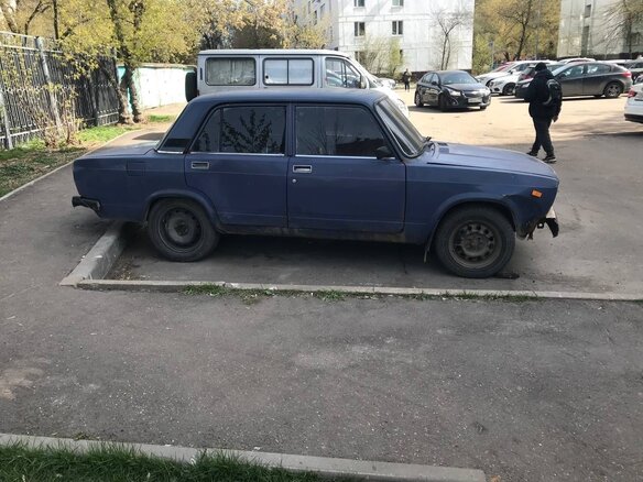 2007 Lada (ВАЗ) 21053-20, синий, 80000 рублей - вид 3