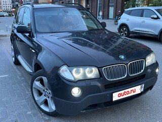2007 BMW X3 30d I (E83) Рестайлинг, чёрный, 959999 рублей, вид 2
