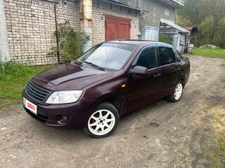 2013 Lada (ВАЗ) Granta I, пурпурный, 240000 рублей, вид 1