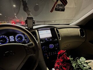 2012 Infiniti EX25 I (J50), чёрный, 1700000 рублей, вид 4