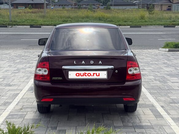 2008 Lada (ВАЗ) Priora I, пурпурный, 310000 рублей - вид 5