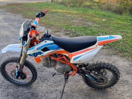 2022 Kayo Basic YX125, оранжевый, 67000 рублей, вид 2